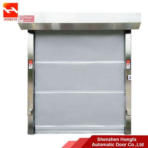 Industrial PVC High Speed Rolling Shutter Doors, Electrical Fast Rolling up Door (HF-1041)