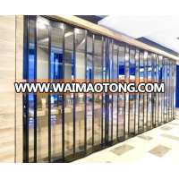 Good quality folding transparent rolling door