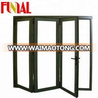 Hot Sale commercial glass doors aluminium bi-fold/folding doors comly with Australia standard