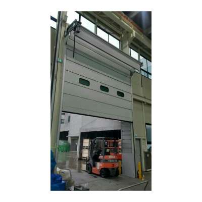 Discounted high speed compact industrial door with low cost maintenance for factory