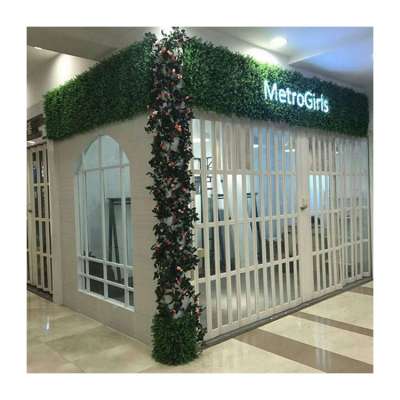 Beautiful commercial pvc folding doors for shopping mall