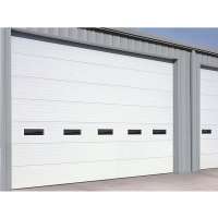 Modern Customized White Steel Sectional Industrial Door for Clean Room