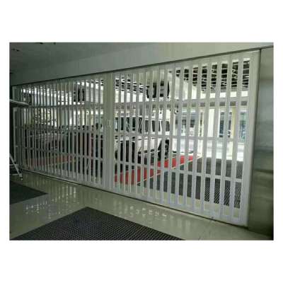 Hot selling transparency PVC Accordion Folding Door for car shop