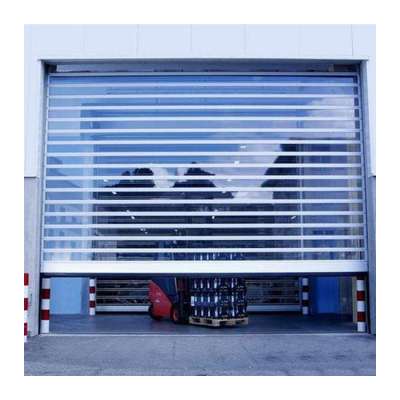 Good Quality Automatic Transparent Rolling Shutter Door