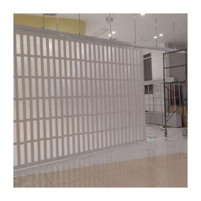 Cheap Commercial Shop PVC Security Accordion Folding Sliding Shutter Door