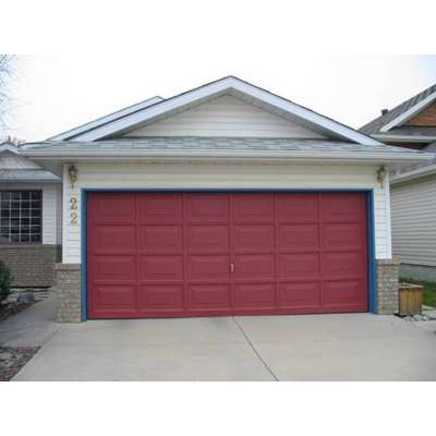 Energy-saving electric garage door with torsion springs